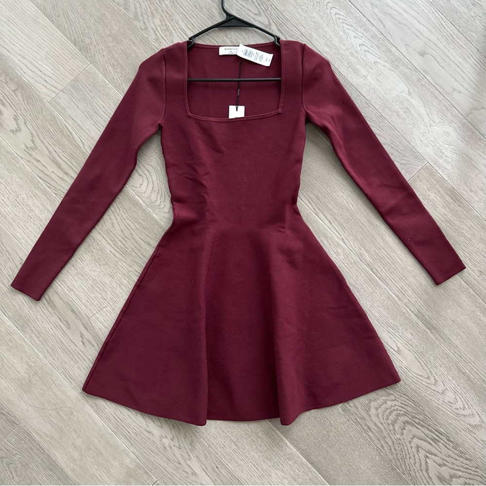 Aritzia sculpt knit  Long Sleeve Dress